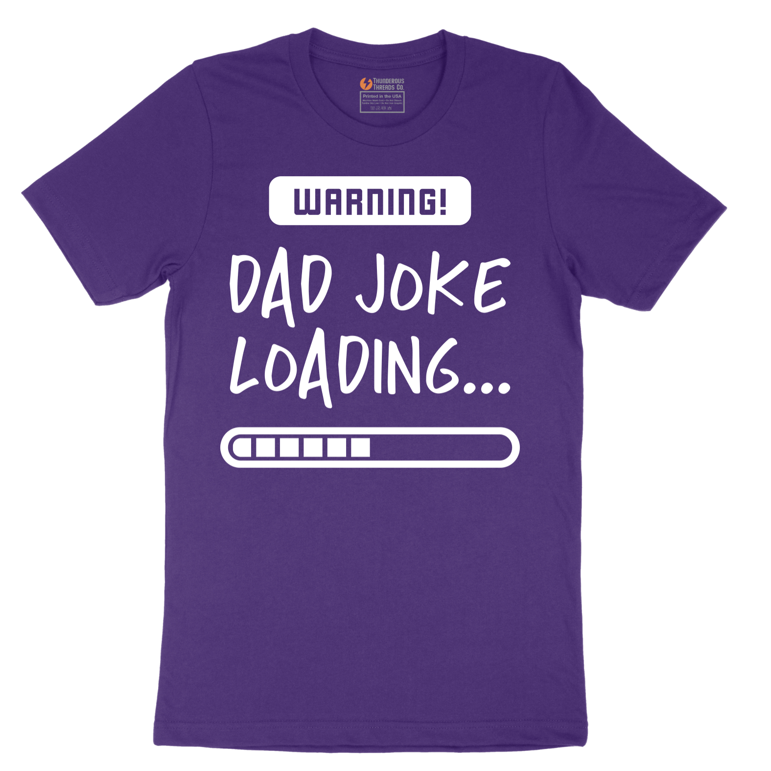 Warning Dad Joke Loading - Mens T-Shirt - Sizes S - 6XL