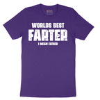 Worlds Best Farter I Mean Father - Mens T-Shirt - Sizes S - 6XL
