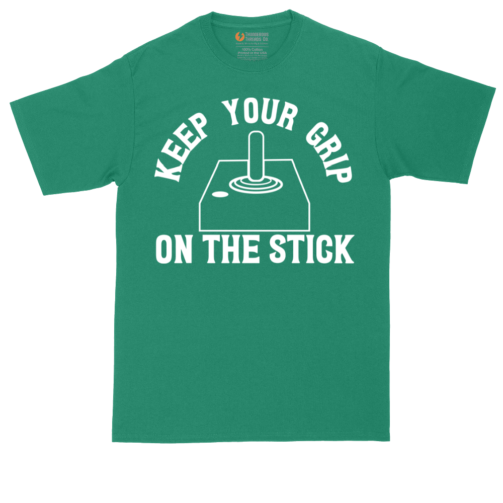 Keep Your Grip on the Stick | Mens Tall T-Shirt
