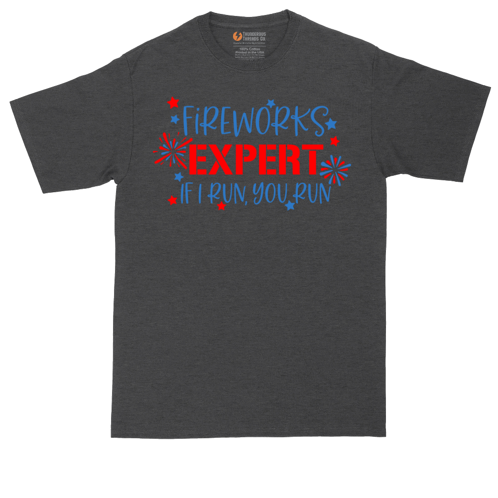 Fireworks Expert | Mens Tall T-Shirt