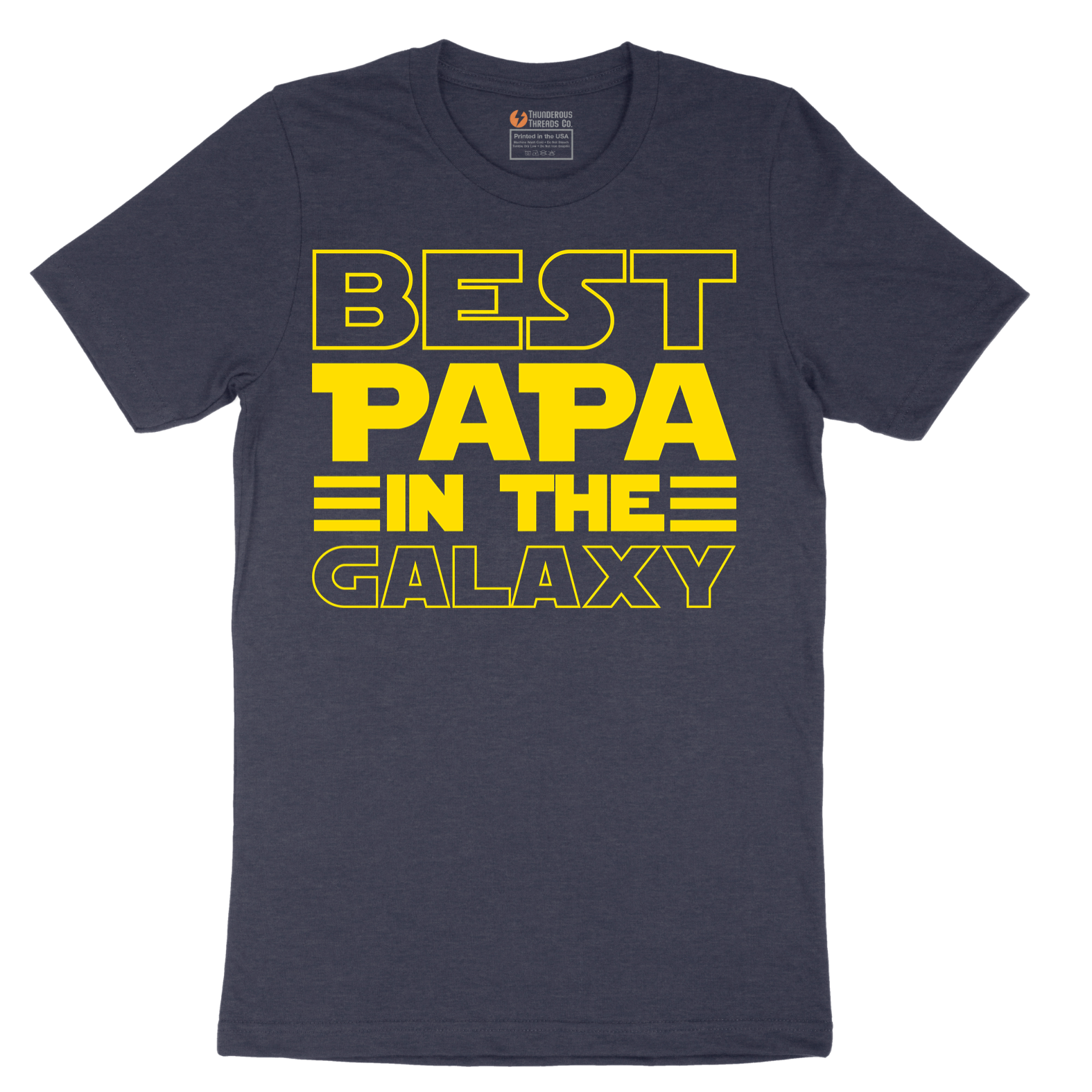 Best Papa in the Galaxy - Mens T-Shirt - Sizes S - 6XL