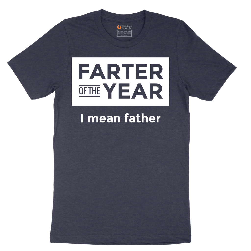 Farter of the Year - Mens T-Shirt - Sizes S - 6XL