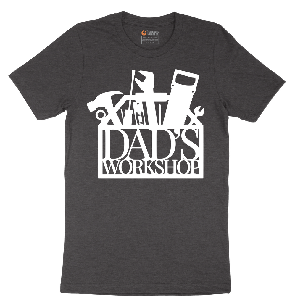 Dads Workshop - Mens T-Shirt - Sizes S - 6XL
