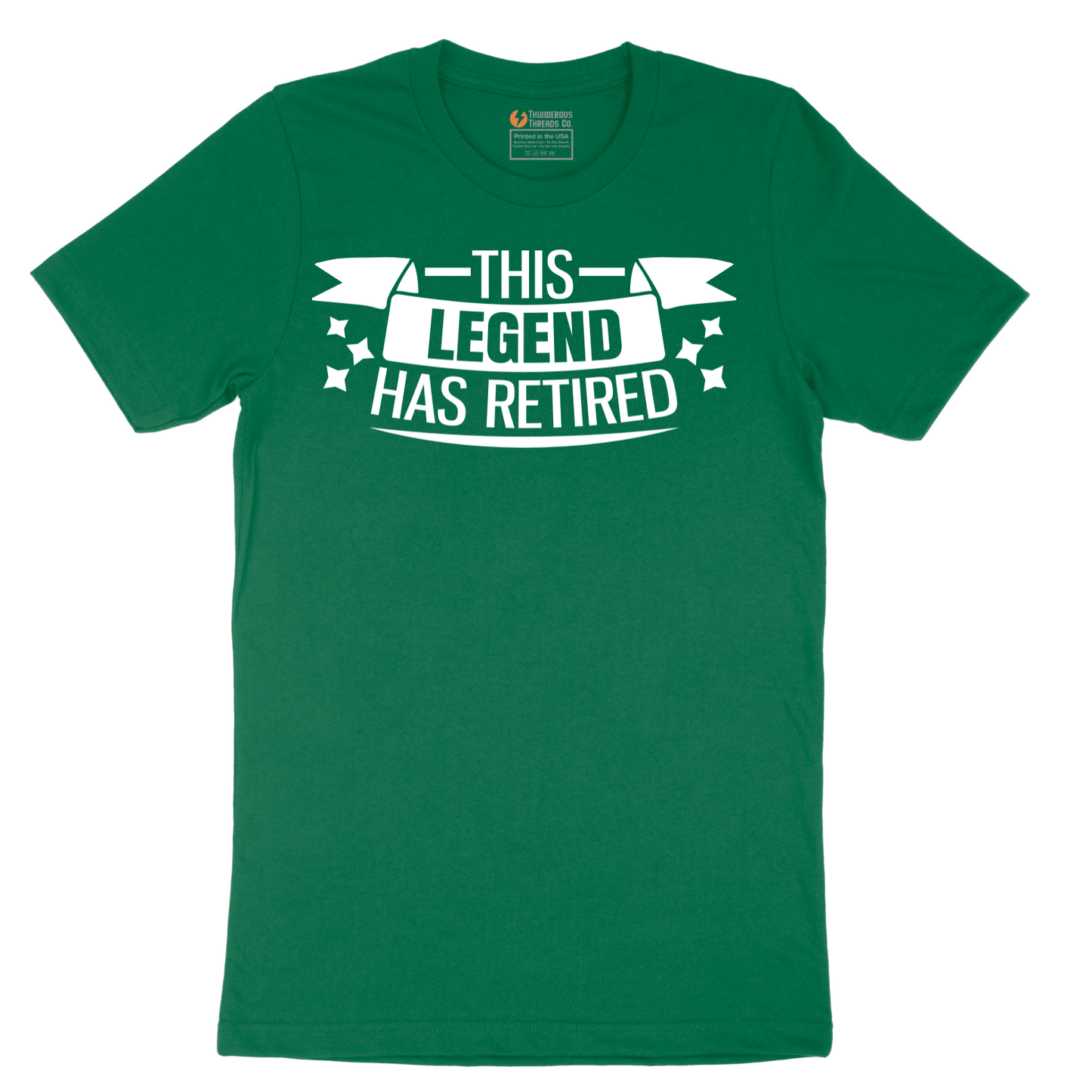 This Legend Has Retired - Mens T-Shirt - Sizes S - 6XL