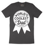 Worlds Coolest Dad - Mens T-Shirt - Sizes S - 6XL