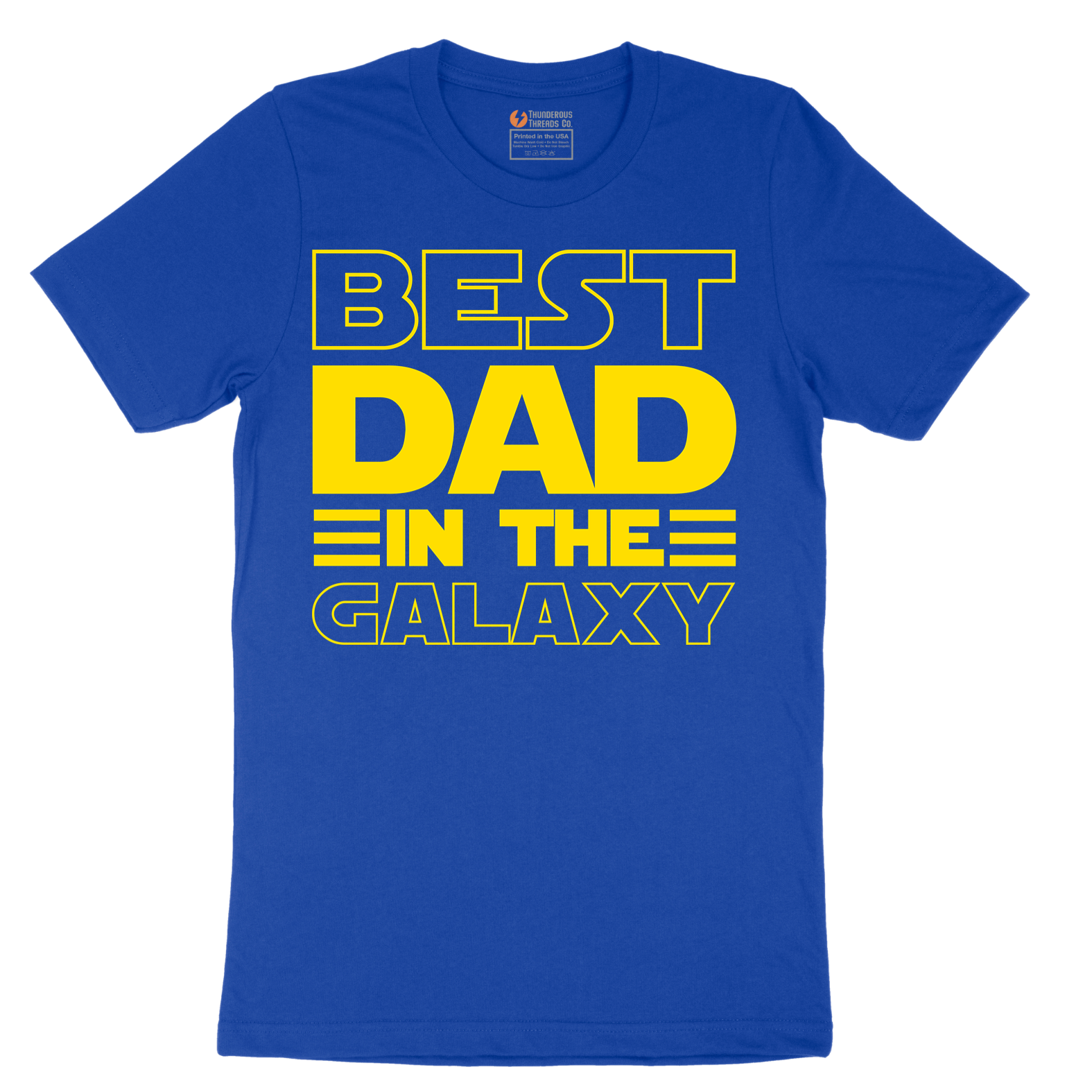 Best Dad in the Galaxy - Mens T-Shirt - Sizes S - 6XL