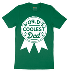 Worlds Coolest Dad - Mens T-Shirt - Sizes S - 6XL