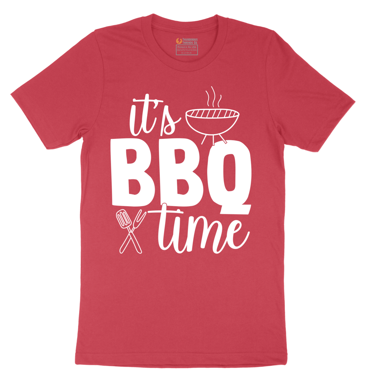Its BBQ Time - Mens T-Shirt - Sizes S - 6XL