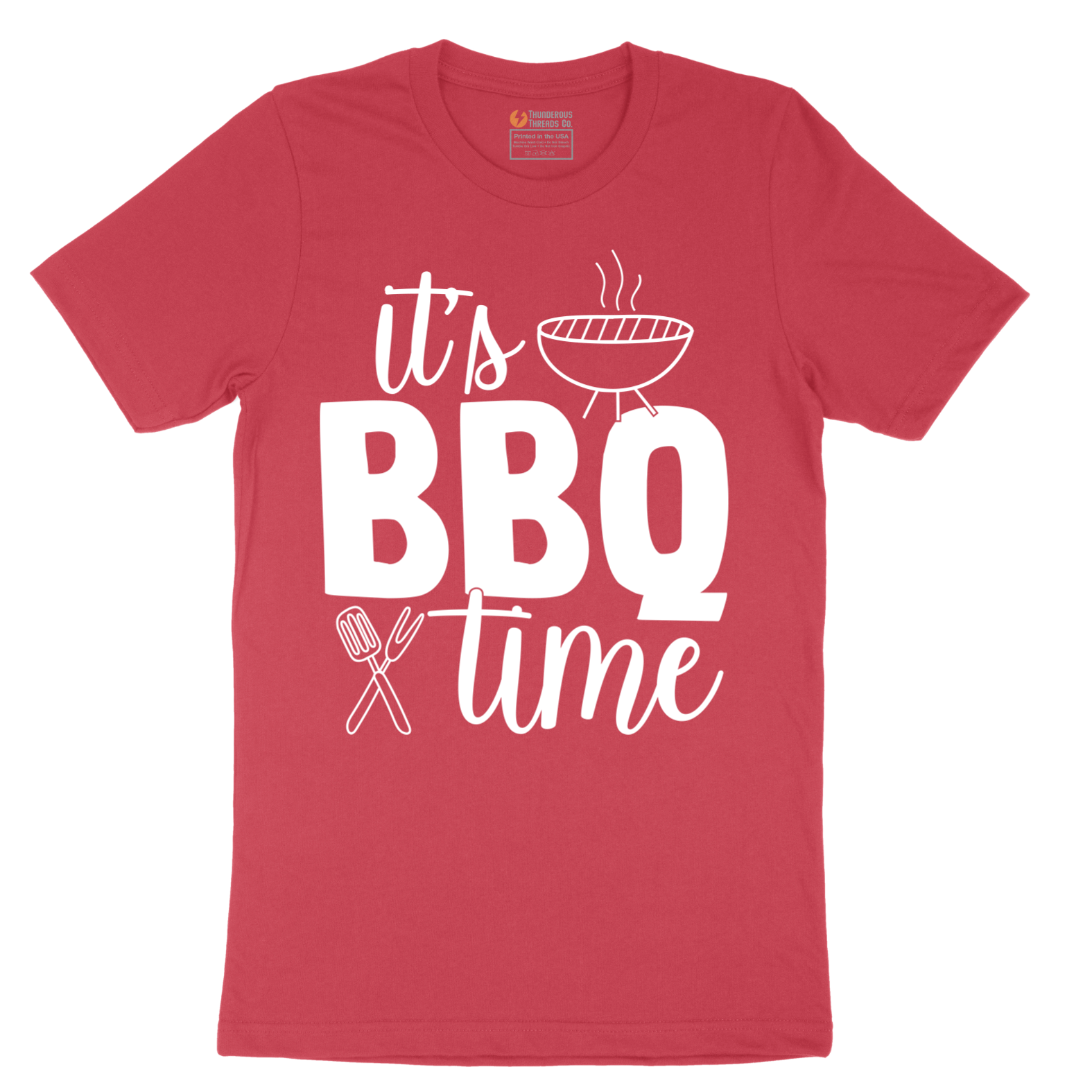 Its BBQ Time - Mens T-Shirt - Sizes S - 6XL