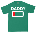 Daddy Low Battery | Mens Tall T-Shirt