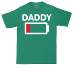 Daddy Low Battery | Mens Tall T-Shirt