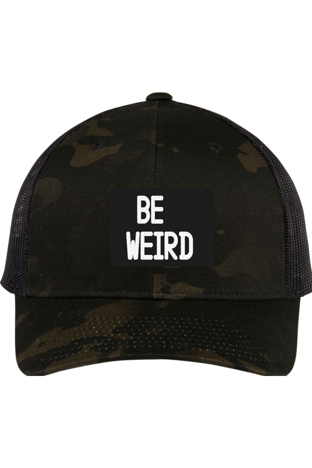 Be Weird  - 3D Patch Hat