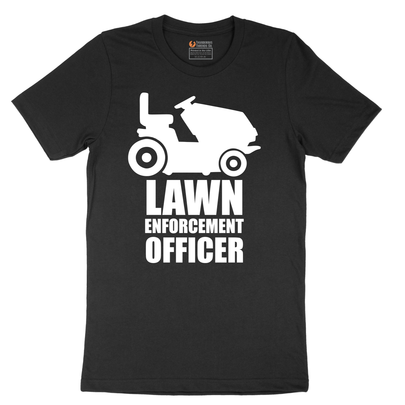 Lawn Enforcement Officer No Badge Version - Mens T-Shirt - Sizes S - 6XL