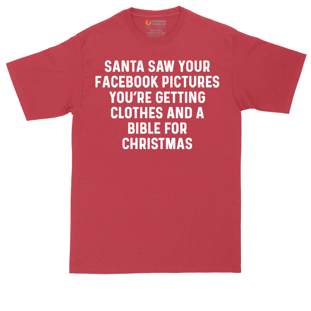 Santa Saw | Mens Tall T-Shirt