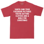Santa Saw | Mens Tall T-Shirt