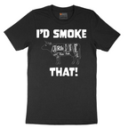 I'd Smoke That Beef Version - Mens T-Shirt - Sizes S - 6XL