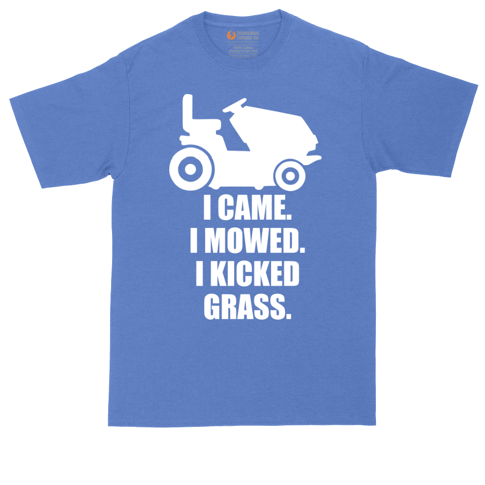 I Came I Mowed I Kicked Grass | Mens Tall T-Shirt