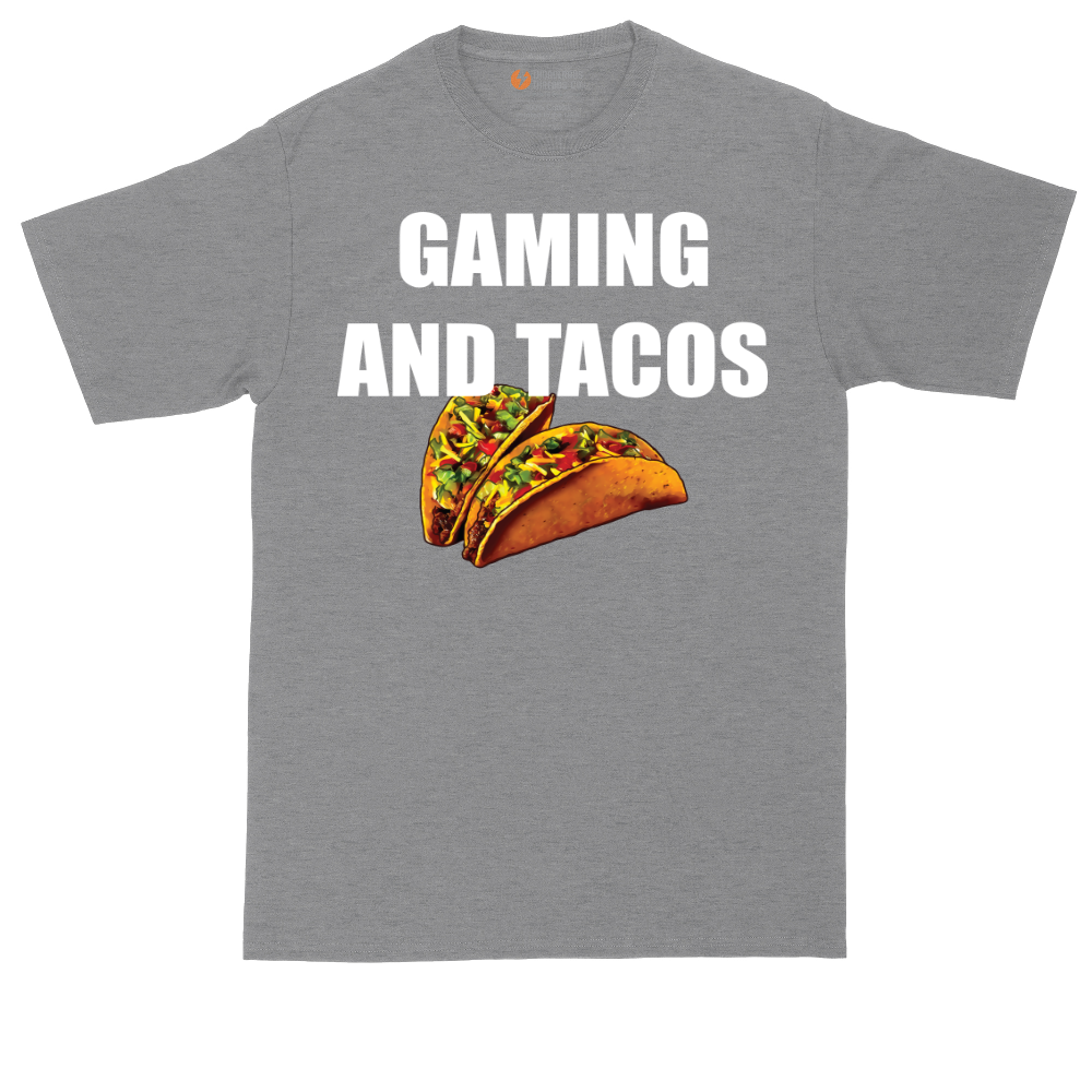 Gaming and Tacos | Mens Tall T-Shirt