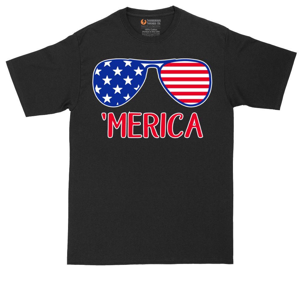 Merica Sunglasses | Mens Tall T-Shirt