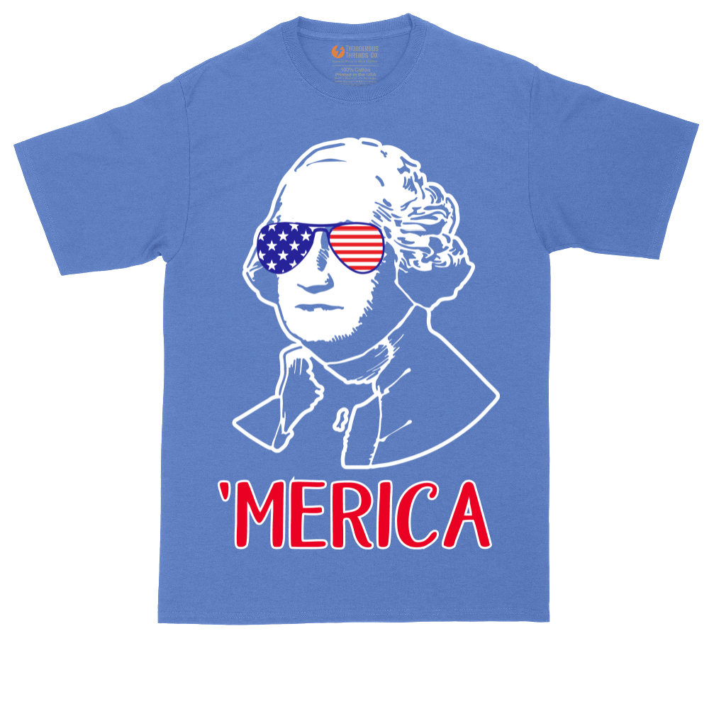 Merica George Washington | Mens Tall T-Shirt