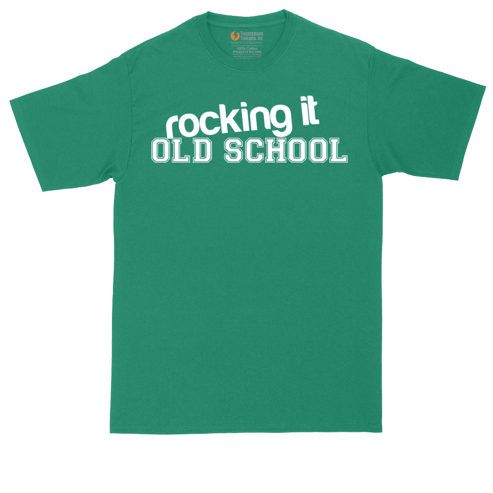 Rocking It Old School | Mens Tall T-Shirt