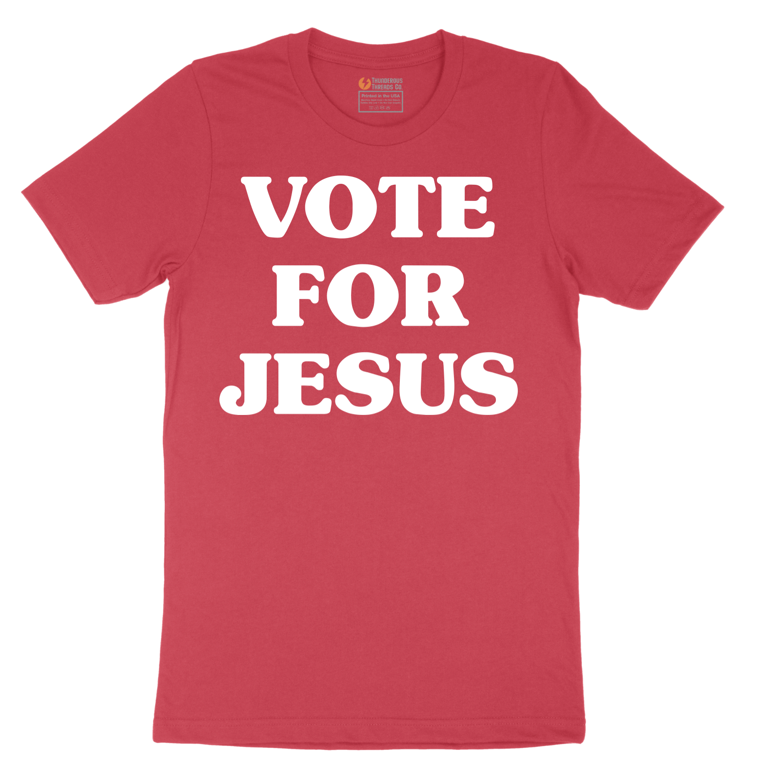 Vote for Jesus - Mens T-Shirt - Sizes S - 6XL