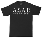 Always Say a Prayer | Mens Tall T-Shirt