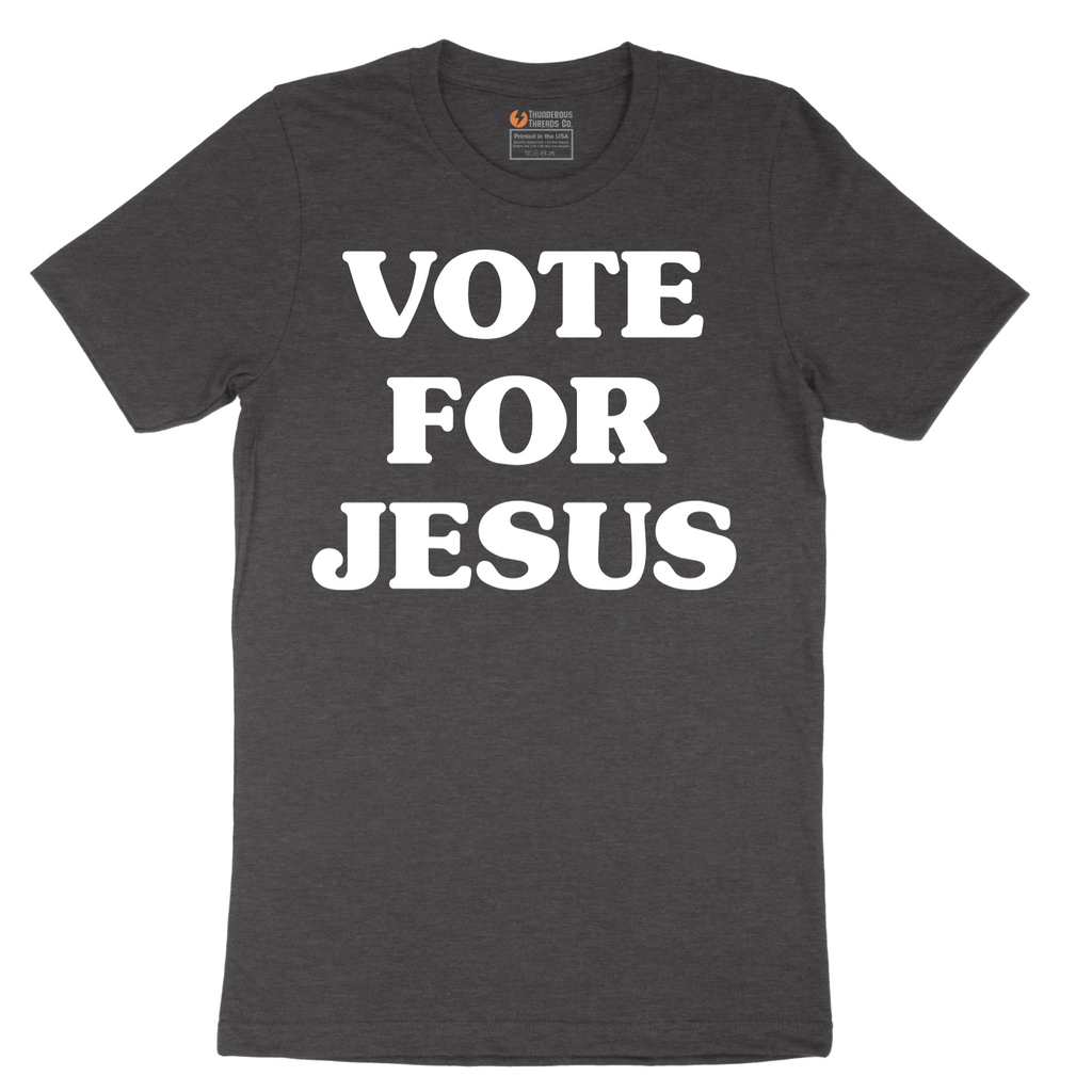 Vote for Jesus - Mens T-Shirt - Sizes S - 6XL