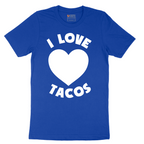 I Love Tacos - Mens T-Shirt - Sizes S - 6XL