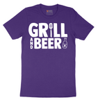 Grill and Beer - Mens T-Shirt - Sizes S - 6XL