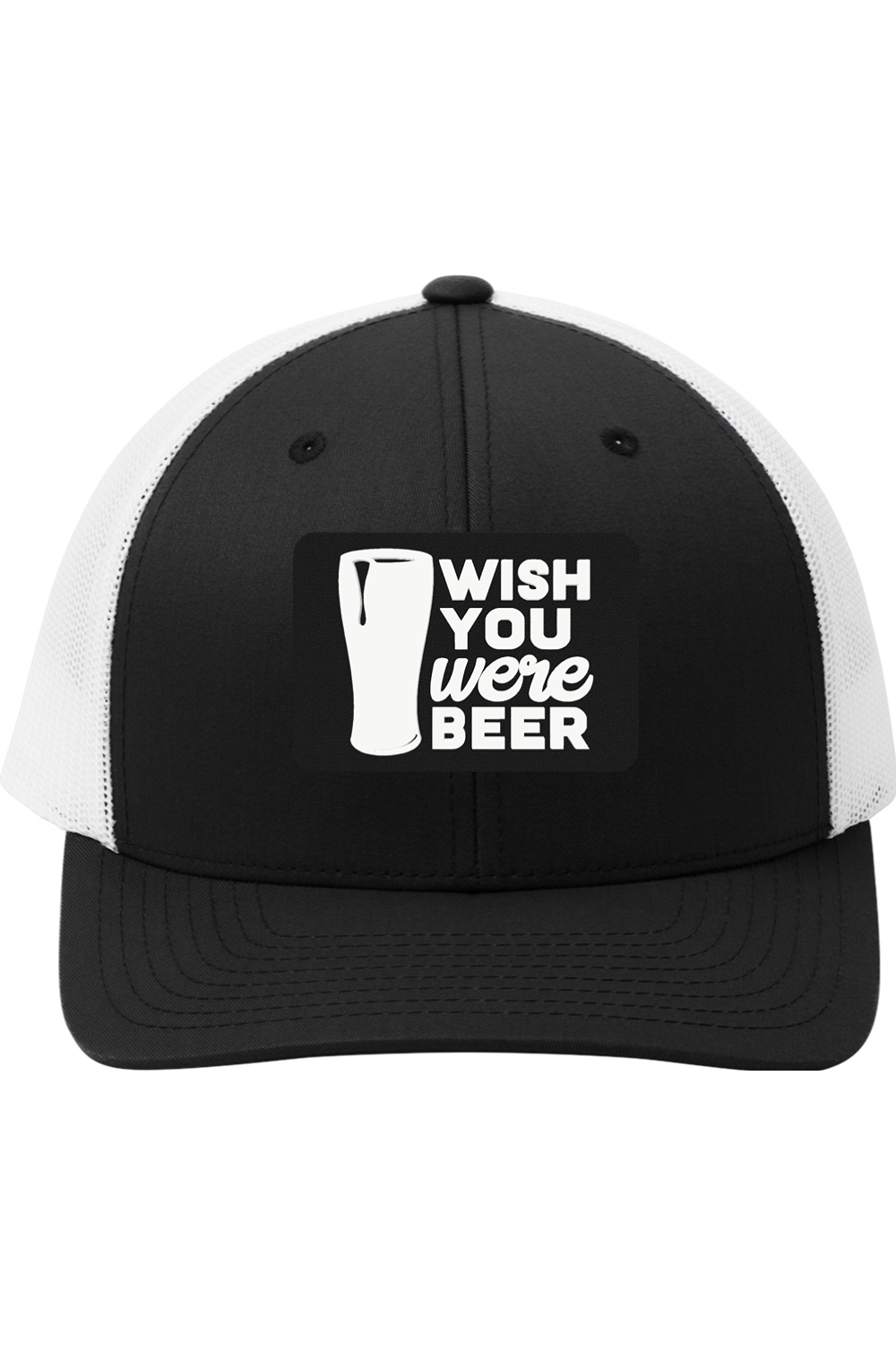 Wish You were Beer - 3D Patch Trucker Hat