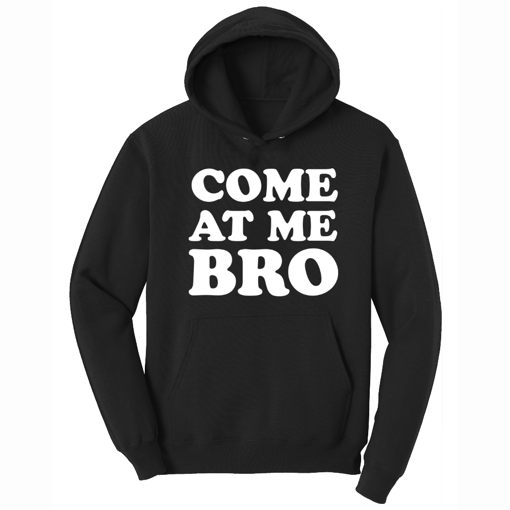 Come At Me - Mens Big & Tall Hooded Sweatshirt - Sizes XLT - 4XLT