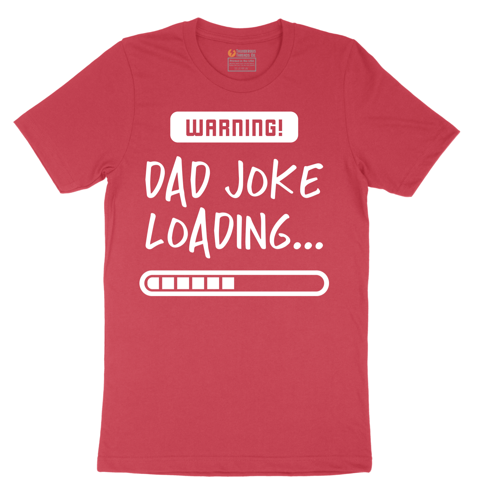 Warning Dad Joke Loading - Mens T-Shirt - Sizes S - 6XL