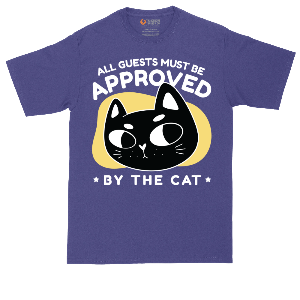 All Guests Must be Approved by the Cat | Mens Tall T-Shirt