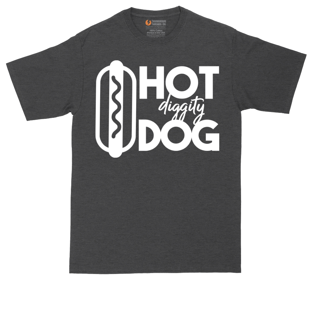 Hot Diggity Dog | Mens Tall T-Shirt
