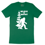 Believe in Bigfoot - Mens T-Shirt - Sizes S - 6XL