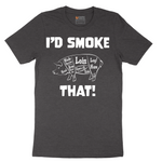 I'd Smoke That Pork Version - Mens T-Shirt - Sizes S - 6XL