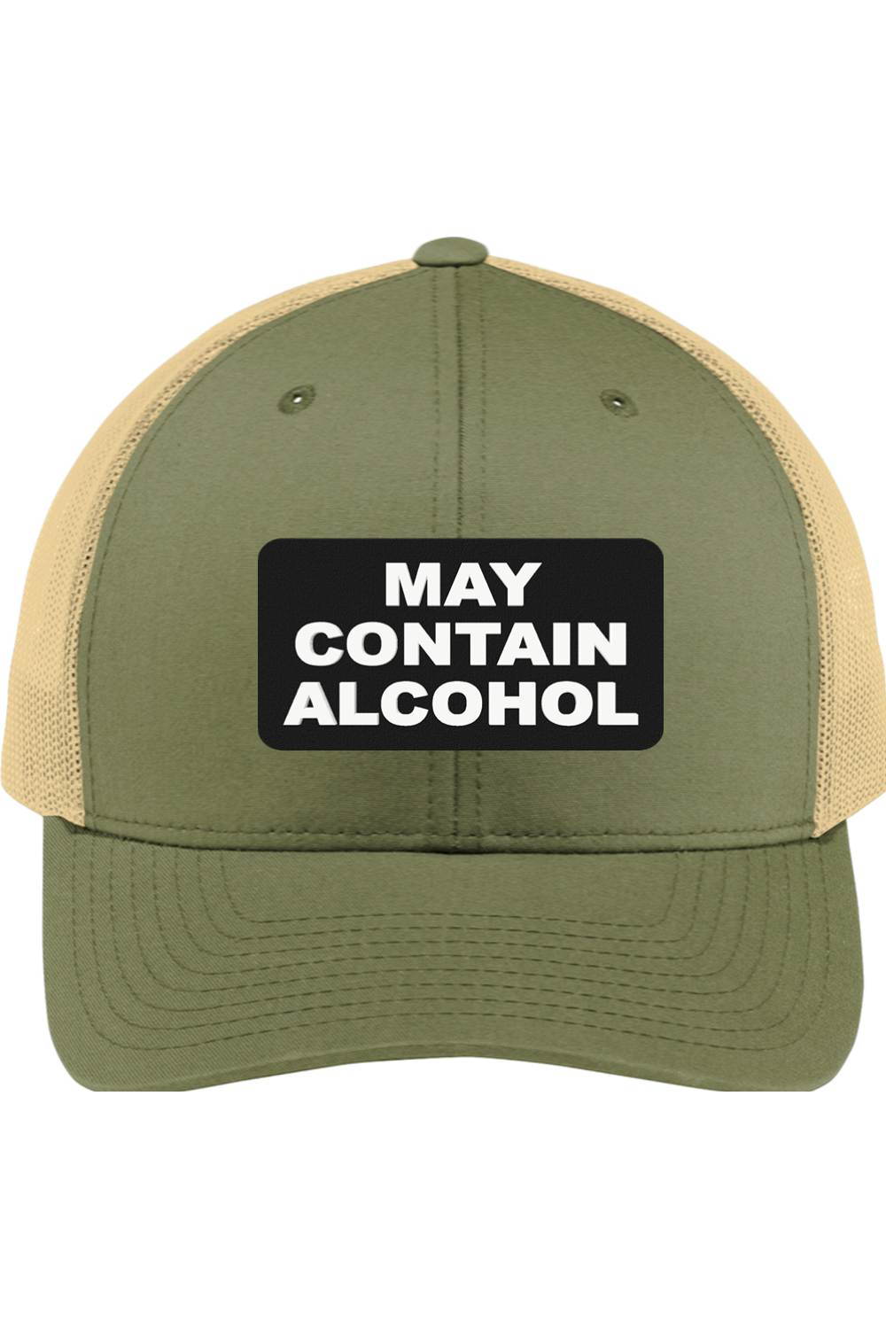 May Contain Alcohol - 3D Patch Trucker Hat