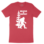 Believe in Bigfoot - Mens T-Shirt - Sizes S - 6XL
