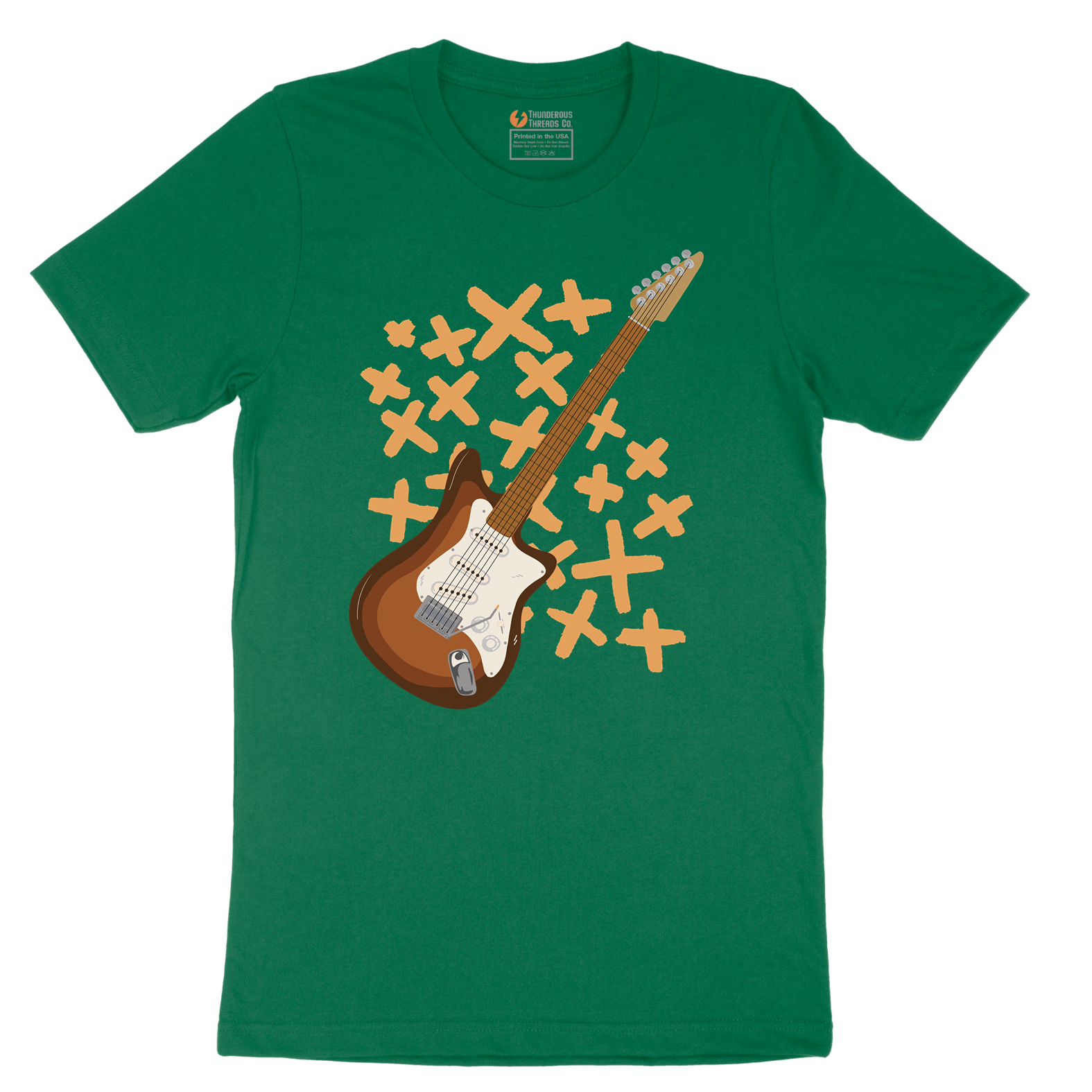 Electric Guitar - Mens T-Shirt - Sizes S - 6XL