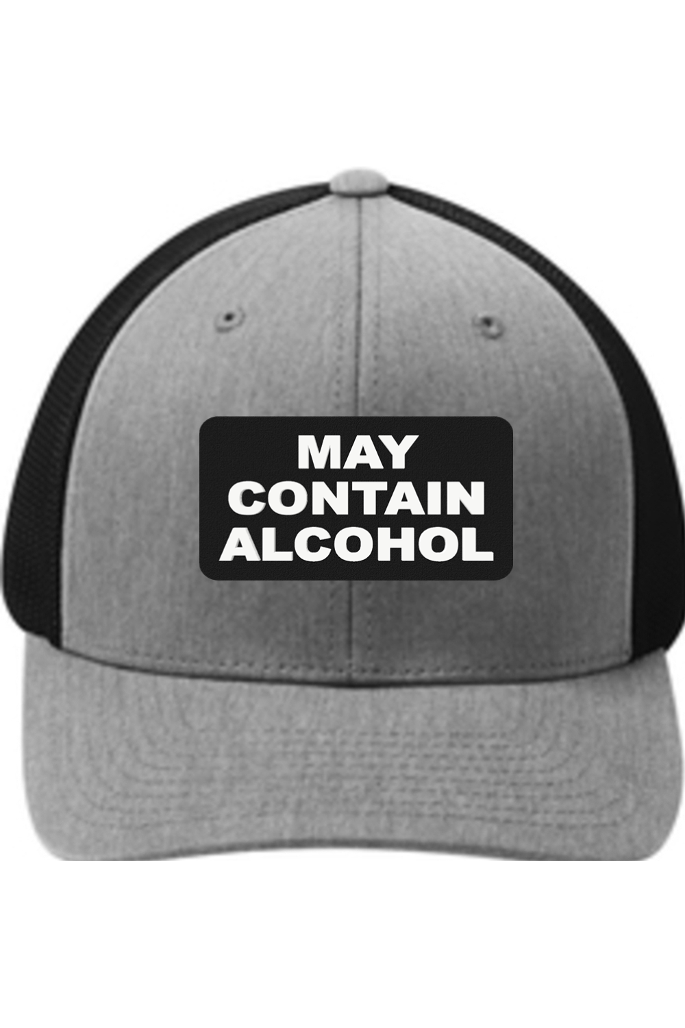 May Contain Alcohol - 3D Patch Trucker Hat
