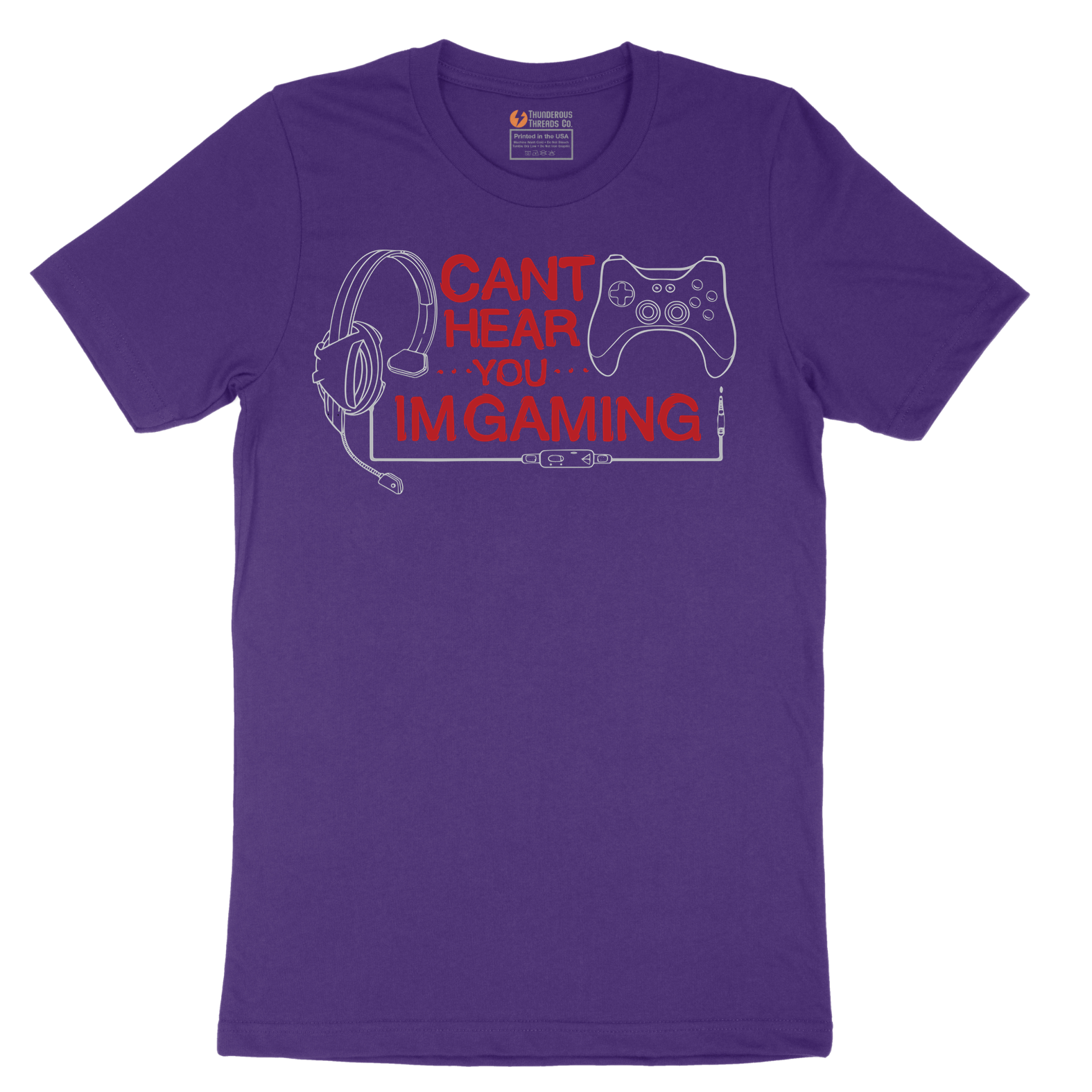 Can't Hear You I'm Gaming - Mens T-Shirt - Sizes S - 6XL