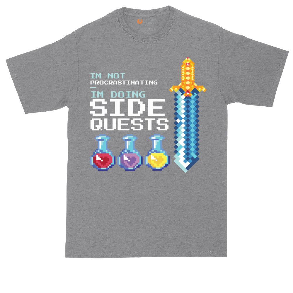 I'm Not Procrastinationg I'm Doing Side Quests | Mens Tall T-Shirt