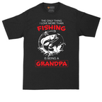 The Only Thing I Love More Than Fishing is Being a Grandpa | Mens Tall T-Shirt