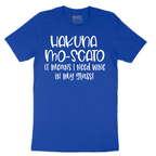Hakuna Mascoto - Mens T-Shirt - Sizes S - 6XL