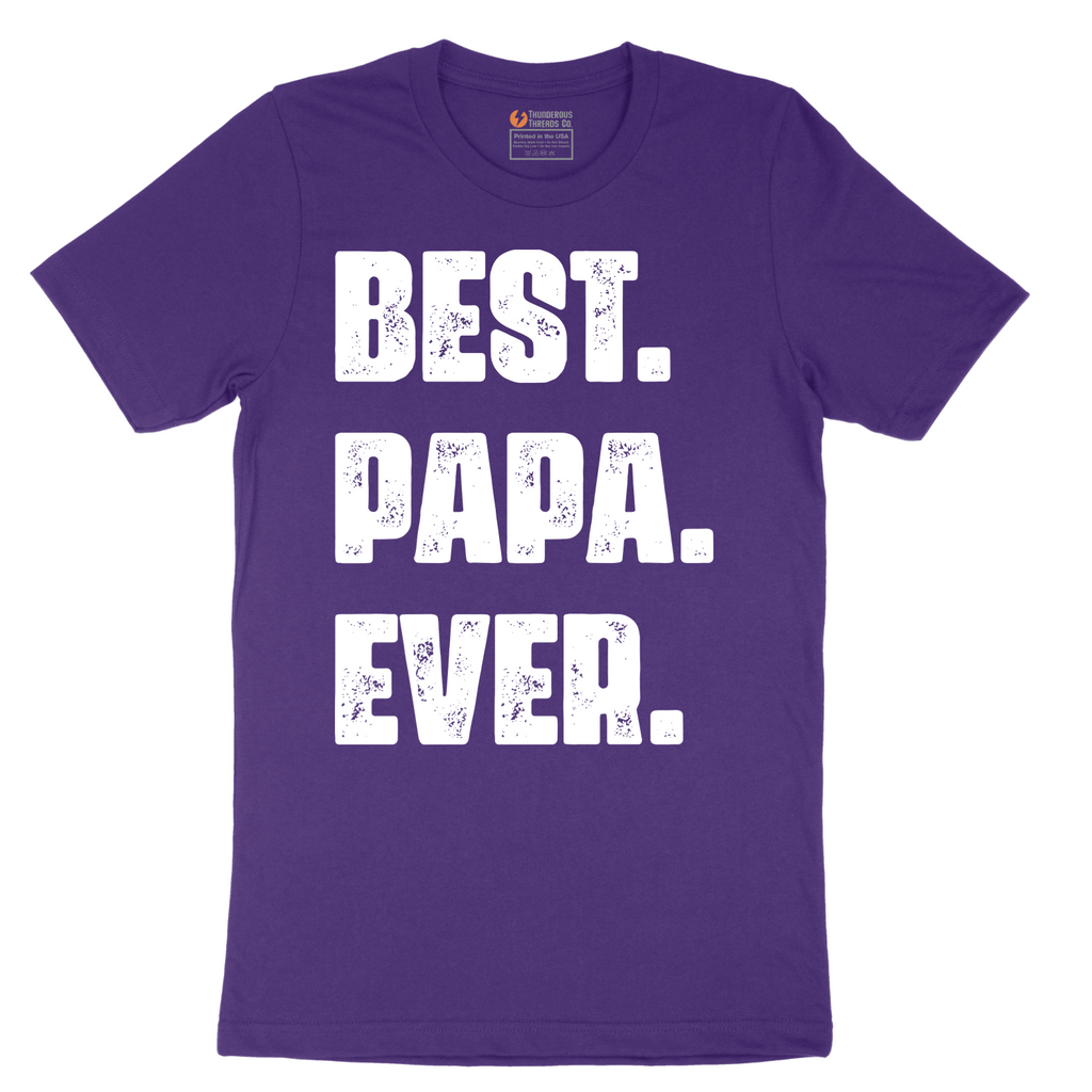 Best Papa Ever Version 2 - Mens T-Shirt - Sizes S - 6XL