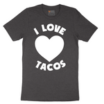 I Love Tacos - Mens T-Shirt - Sizes S - 6XL