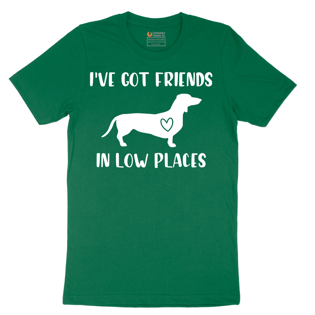 I've Got Friends in Low Places - Mens T-Shirt - Sizes S - 6XL