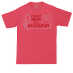 Can't Hear You I'm Gaming | Mens Tall T-Shirt
