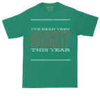 I've Been Very Naughty This Year | Mens Tall T-Shirt